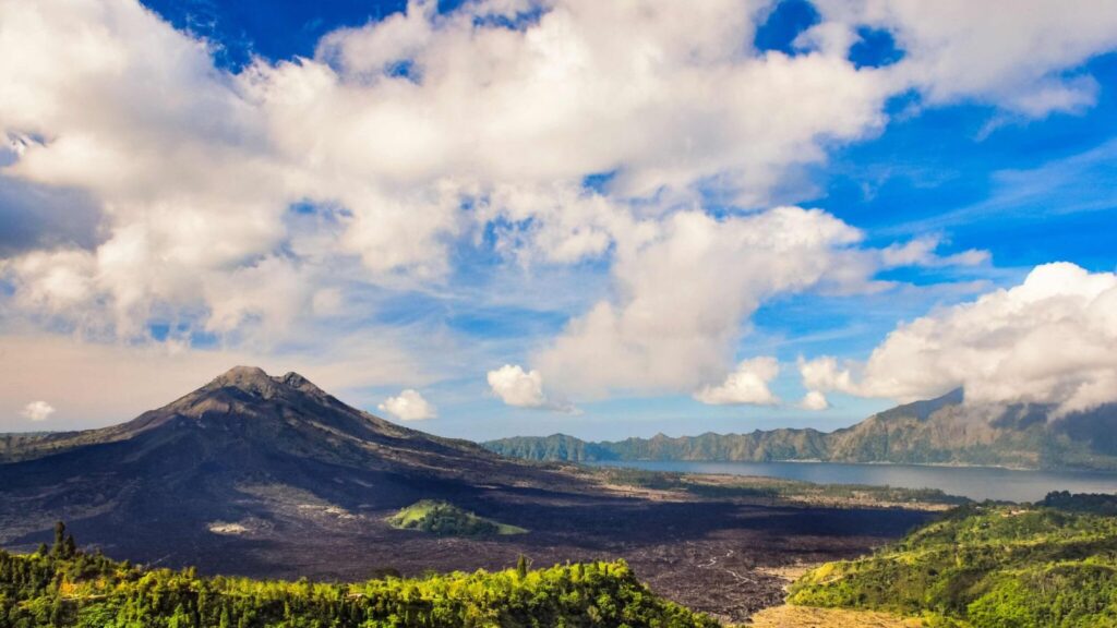 kintamani volcano view